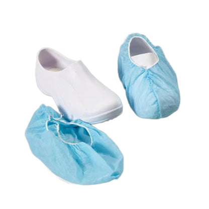 SHOE COVER NON-SKID UNIV 10/BX BLUE