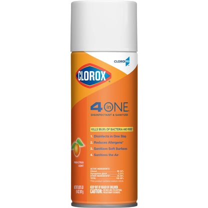 DISINFECTANT, CLEANER CLOROX 4IN 1 AER 14OZ (12 BT/CS)