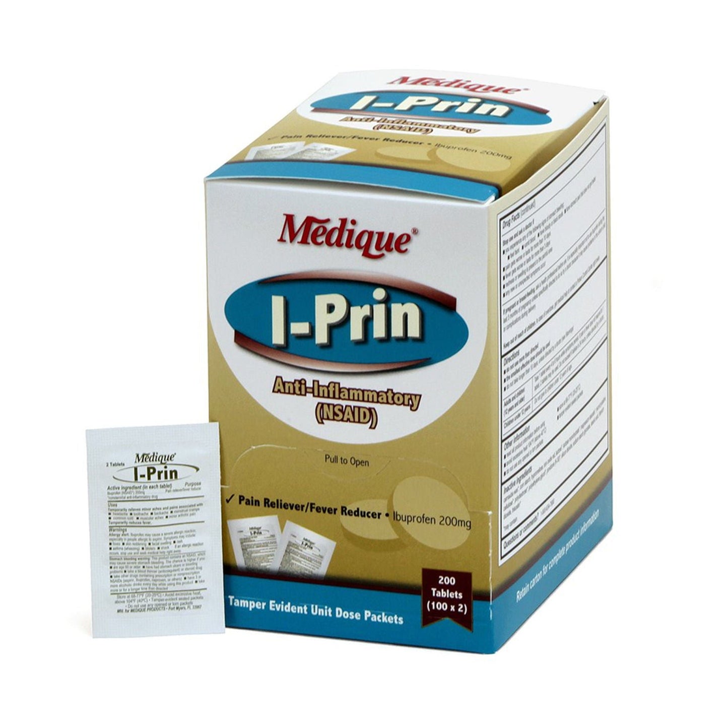IBUPROFEN, TAB UD 200MG (2/PK 100/BX)