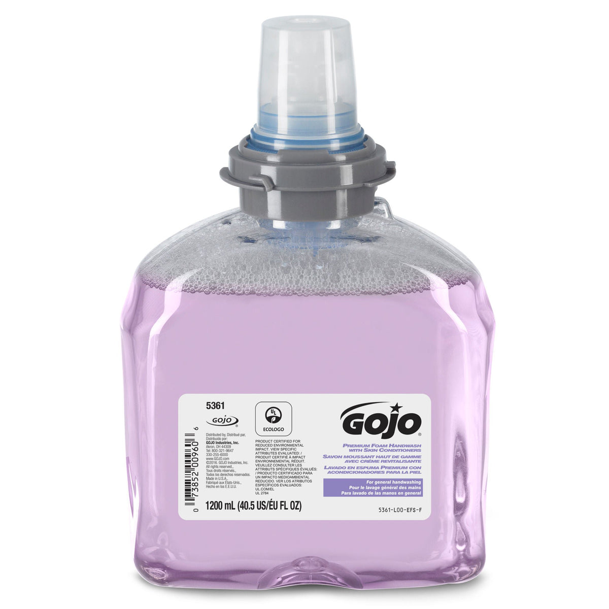 HANDWASH, PREM FOAM F/TFX SYS 1.2LTR (2/CS)