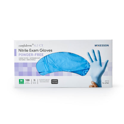 GLOVE, EXAM NTRL MED N/S EXTCFCHEMO 6.5CX (100/BX 10BX/CS)