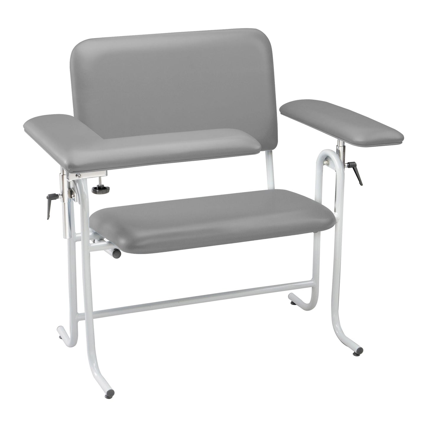 CHAIR, BLD DRWNG FLIP-ARM UPHOL X-WD GRY MGM63