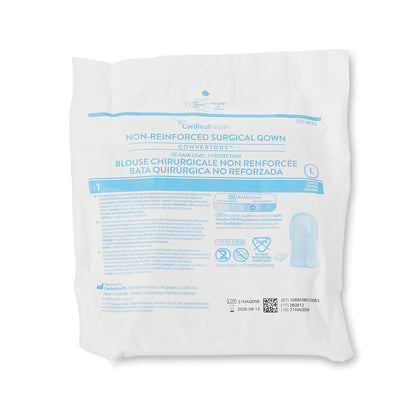 GOWN, SURG STR W/HAND TOWEL A9515 LG (20CS)