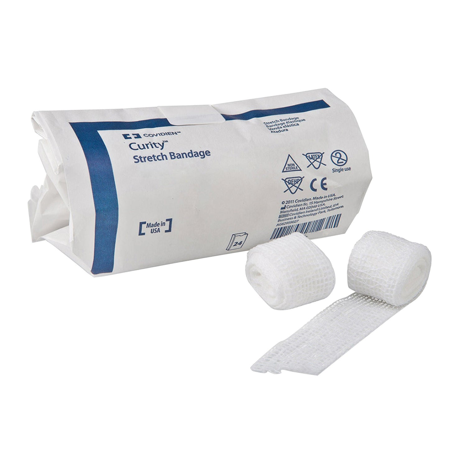 BANDAGE, GAUZE STRETCH STR 6"X4.5YDS (12/BG)