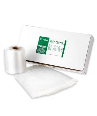 TUBING, NYLON F/DRY HEAT SEE-THRU 6" W/INDICATOR (12RL/CS)
