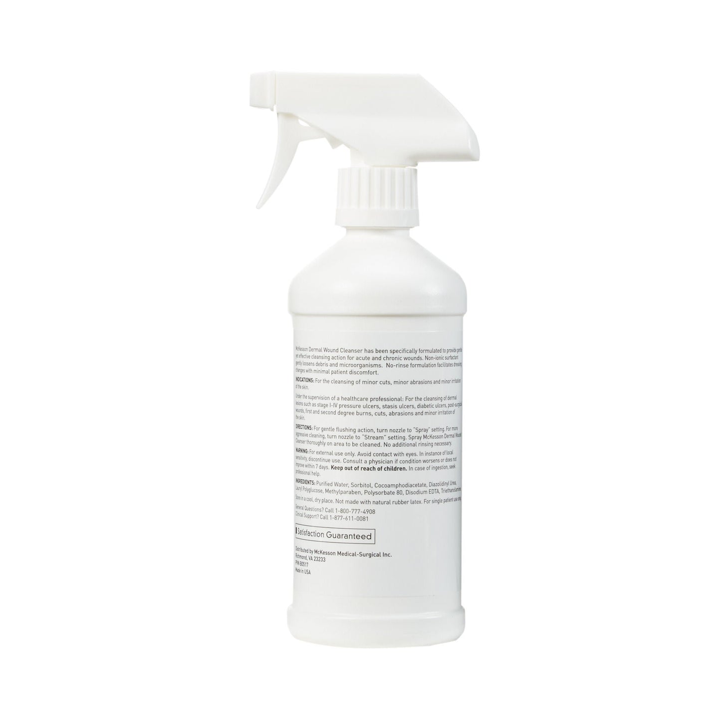 CLEANSER, WOUND DERMAL SPR 16OZ (6/CS)