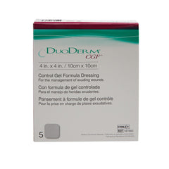 DRESSING, DUODERM CGF STR 4"X4" (5/BX 20BX/CS)