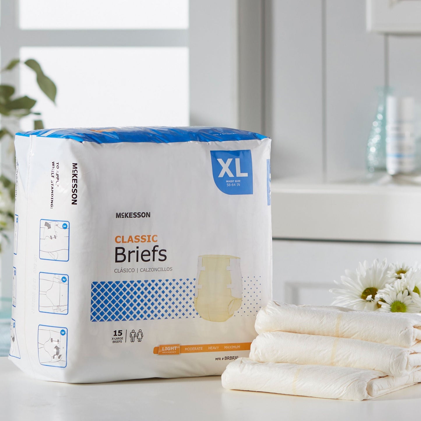 BRIEF, TAB CLSR CLASSIC XLG 59-64 (15/BG 4BG/CS)