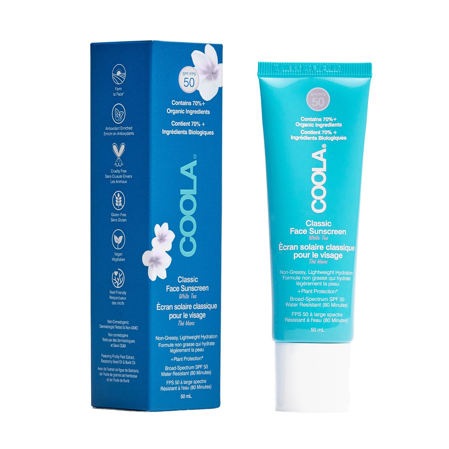 LOTION, FACE CLASSIC SPF50 WHTTEA 1.7OZ (24/CS)