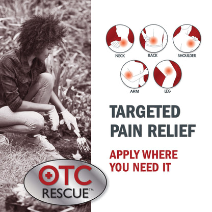 LIDOCAINE, PATCH PAIN RELIEF OTC RESCUE 30COUNT (8/CS)