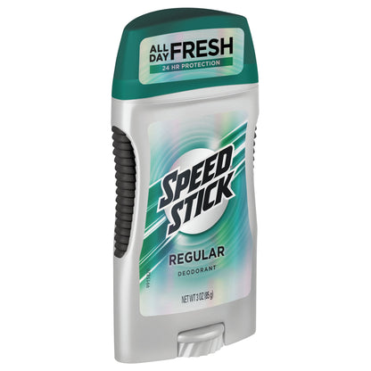 DEODORANT, SPEEDSTICK REGULAR 3OZ (12/CS)