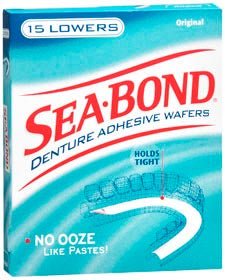ADHESIVE, DENTURE SEA BOND LOWER (15/BX)