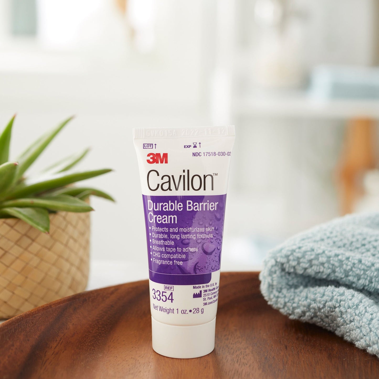 CREAM, HAND CAVILON DOUBLE BARRIER 1OZ (48/CS)