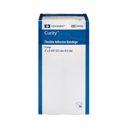 BANDAGE, FABRIC XLG 2X3 3/4 (50/BX 12BX/CS) KENDAL
