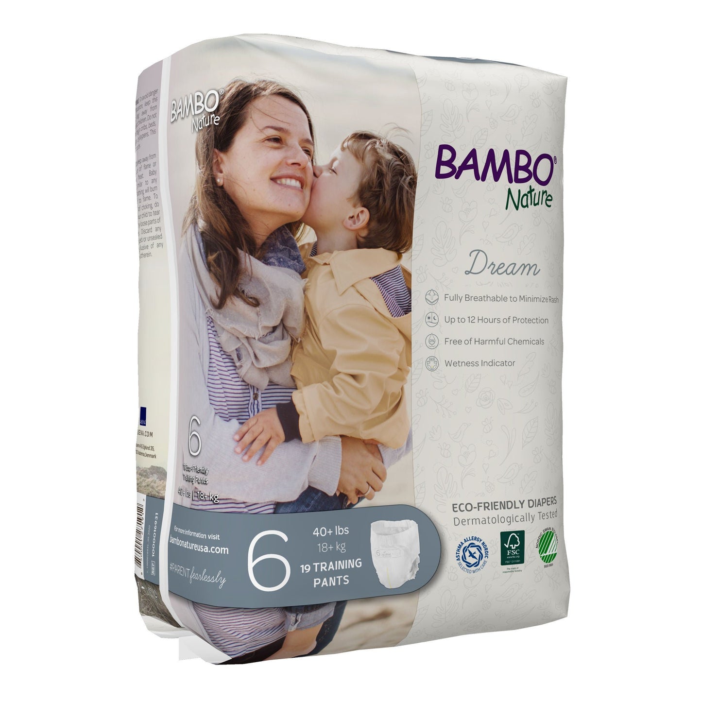 PANTS, TRAINING BAMBO NATURE SZ6 (19/BG 5BG/CS)