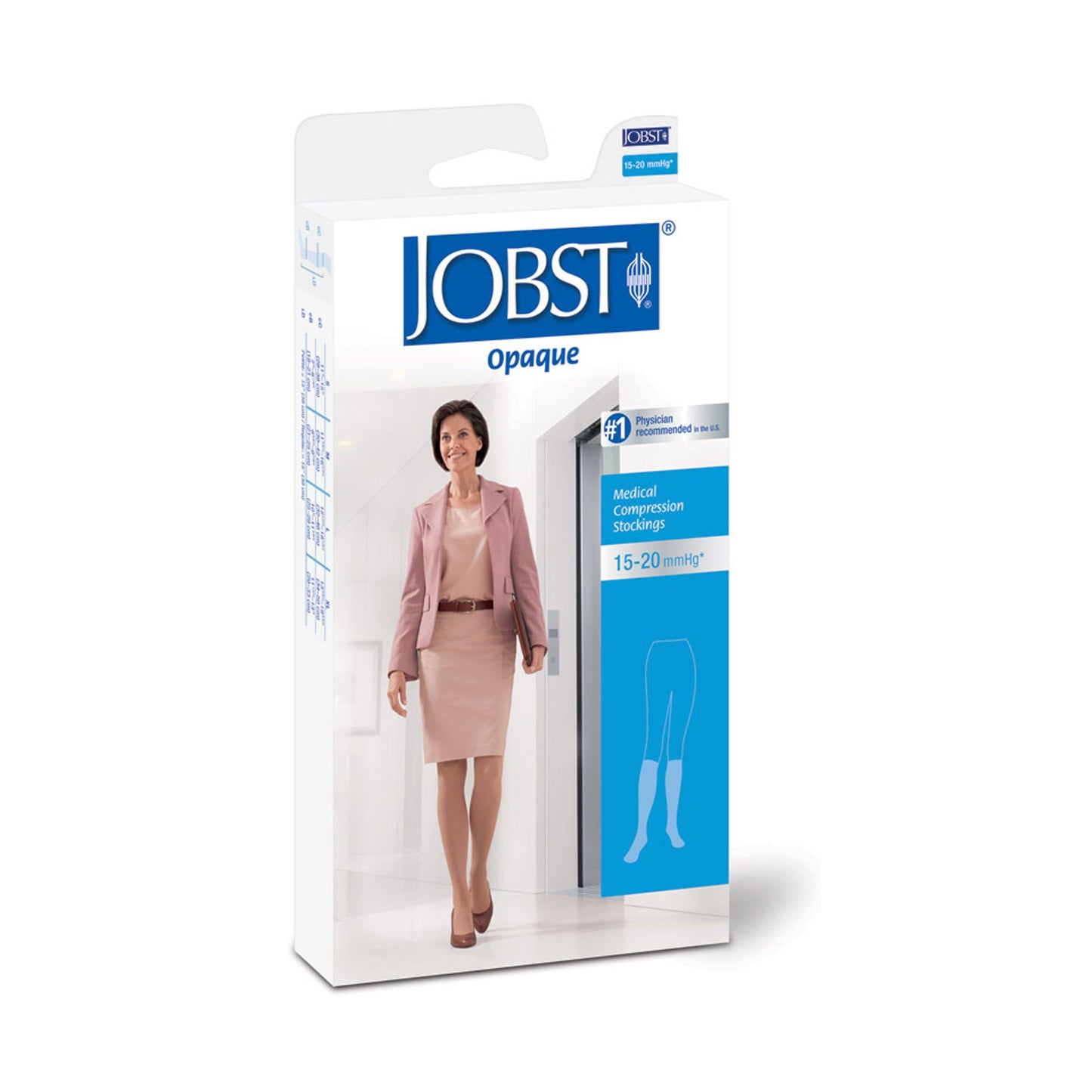 STOCKING, KNEE-HI CLSD TOE 15-20MMHG NAT XLG