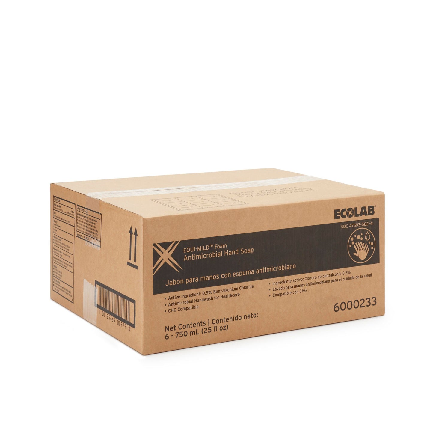 SOAP, HAND EQUI-MILD FM ANTIMICROBIAL (6/CS)