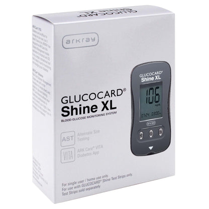 METER KIT, GLUCOCARD SHINE XL (1/BX 4BX/CS)