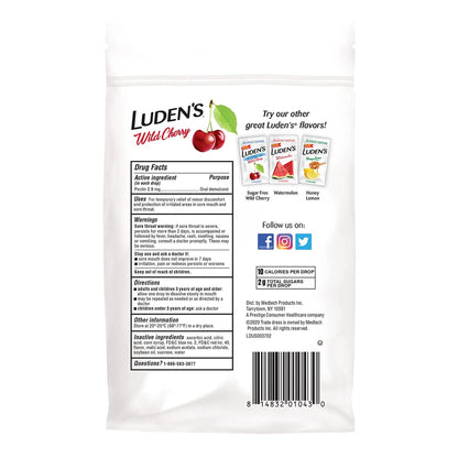 LUDENS THROAT, LOZ WILD CHERRY(30/BG)