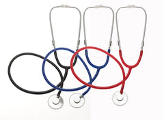 STETHOSCOPE, SNGL HEAD BLK