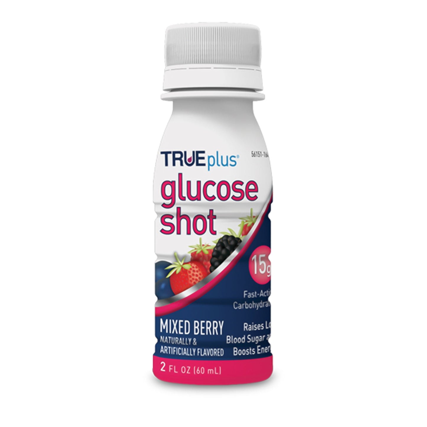 TRUEPLUS GLUCOSE SHOT, DRINK MIXED BERRY (72/CS)