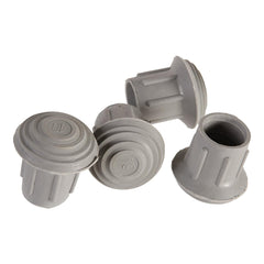 TIP, WALKER/COMMODE GRY 1" (4/BX)