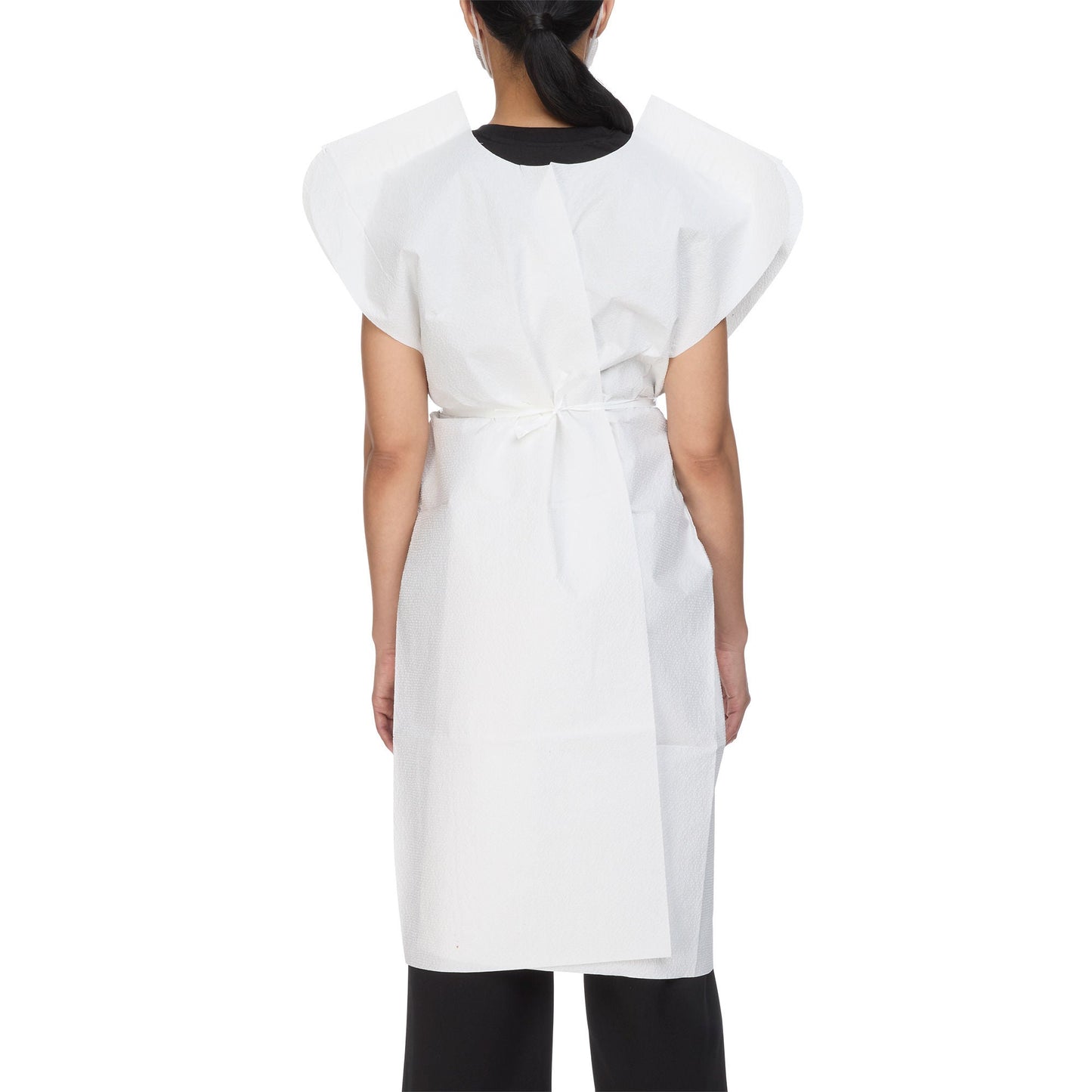 GOWN, EXAM 3PLY WHT 30X42 (50/CS)