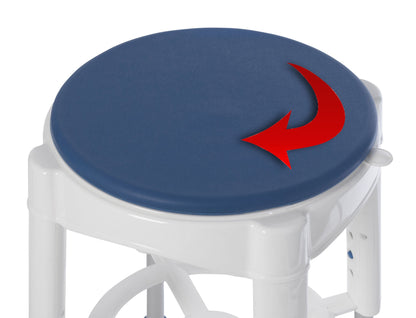 CHAIR, SHOWER W/SWIVEL SEAT (4/CS) D/S