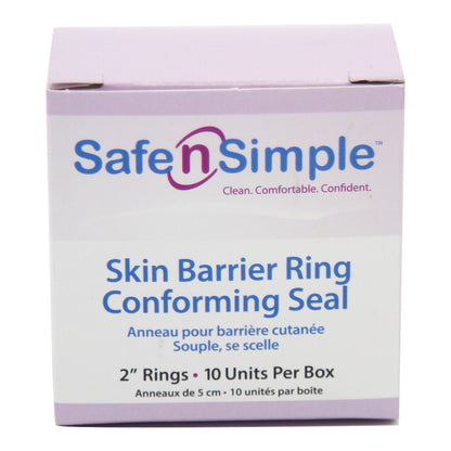 RING, SKIN BARRIER CONF ADH 2"OD 3/8" ID(10/BX 16BX/CS)