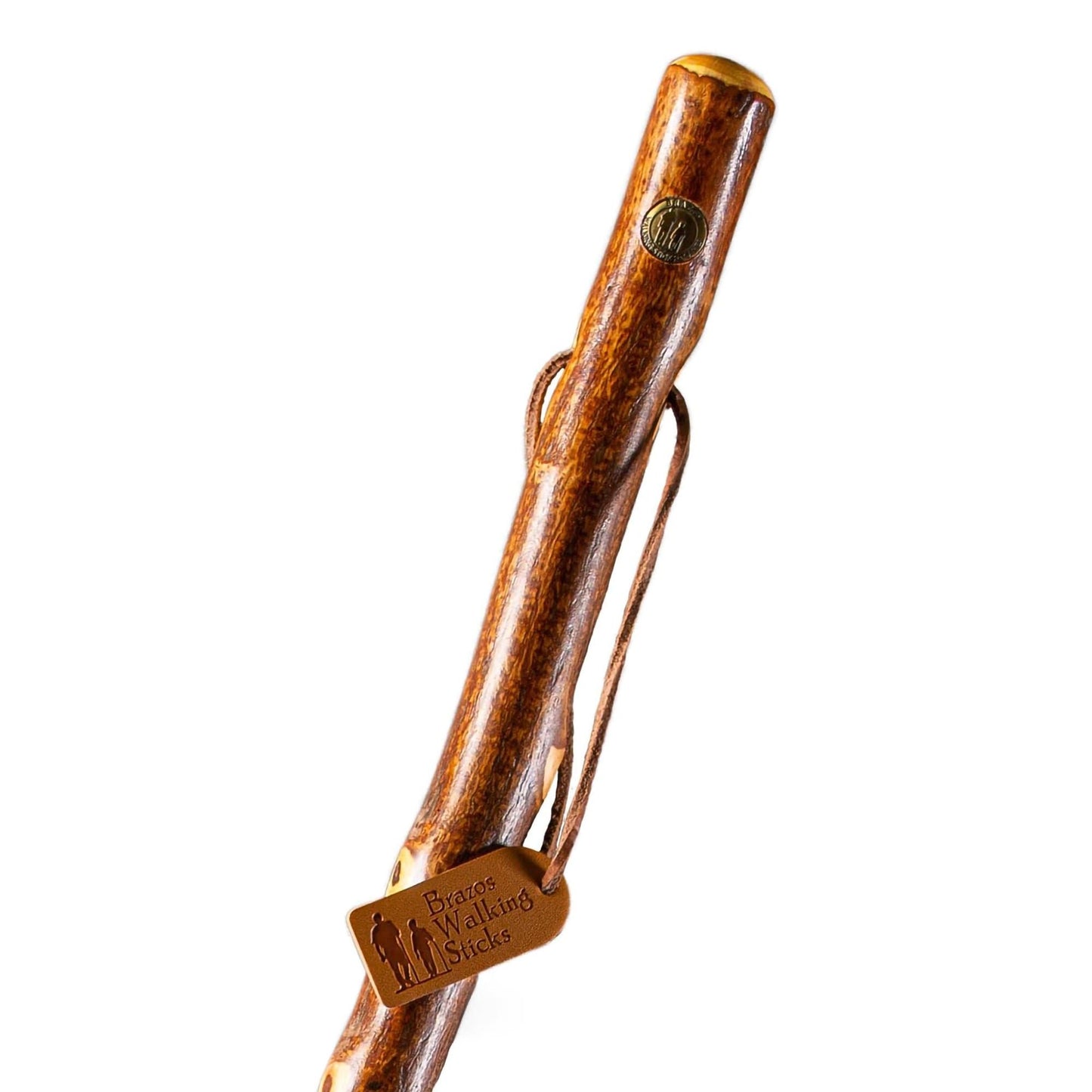 STICK, WALKING WOOD BRAZOS FREE FORM HAWTHORN 48"