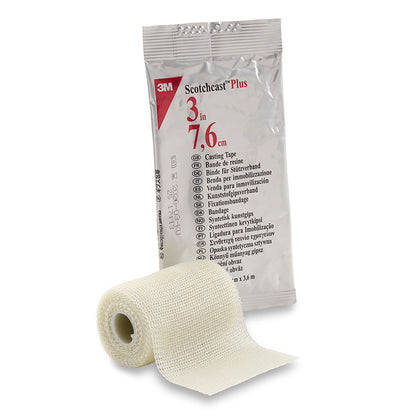 TAPE, CAST SCOTCHCAST 3"X4YDS WHT (10RL/BX)
