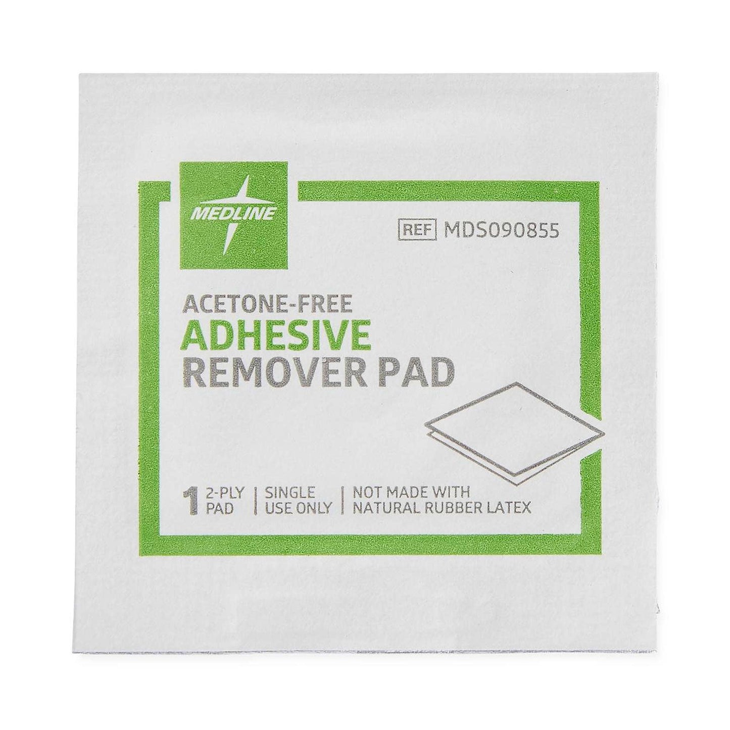 PAD, ADHESIVE REMOVER (100/BX 10BX/CS)