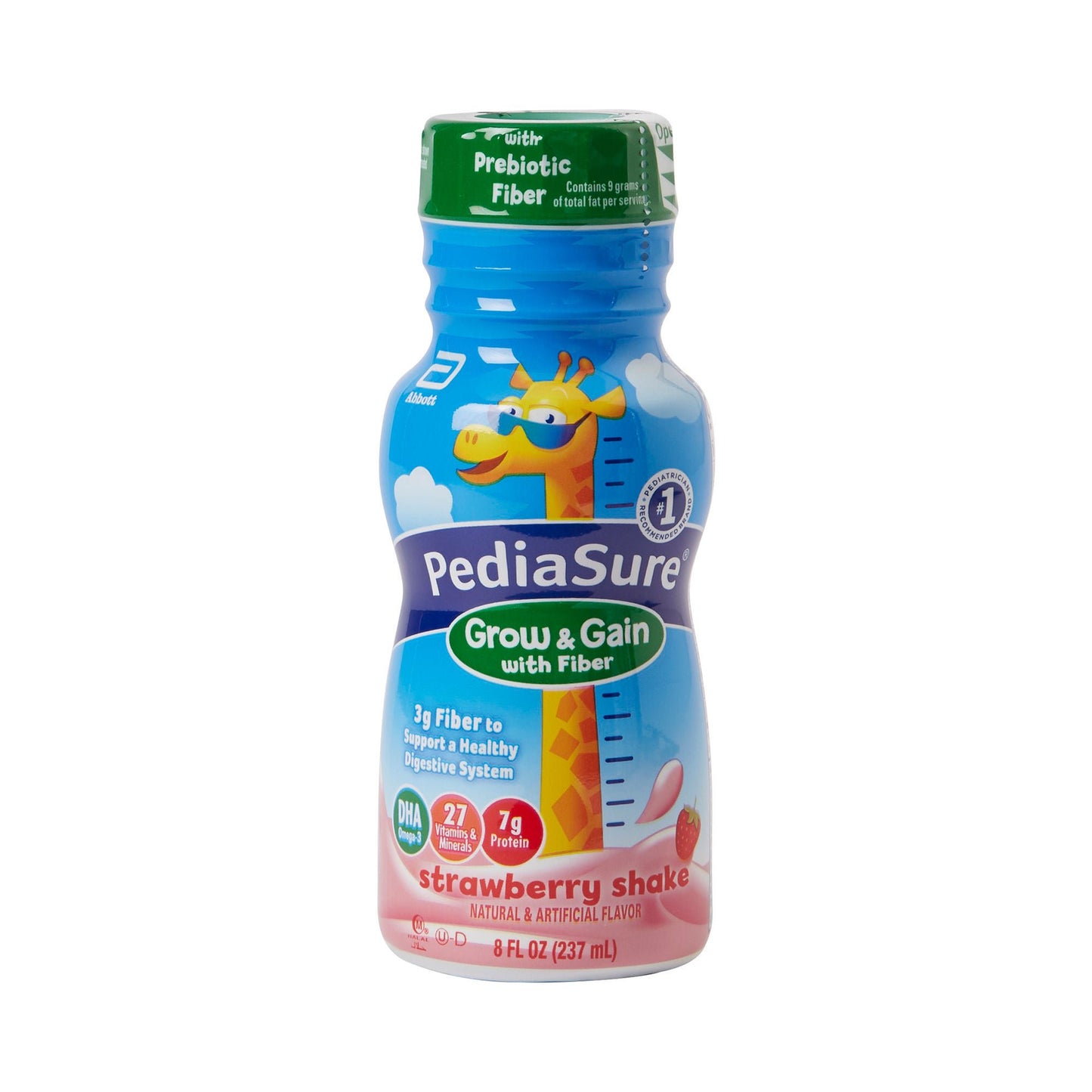 PEDIASURE, FIBER STRAWBERRY 8OZ (6/PK 4PK/CS)