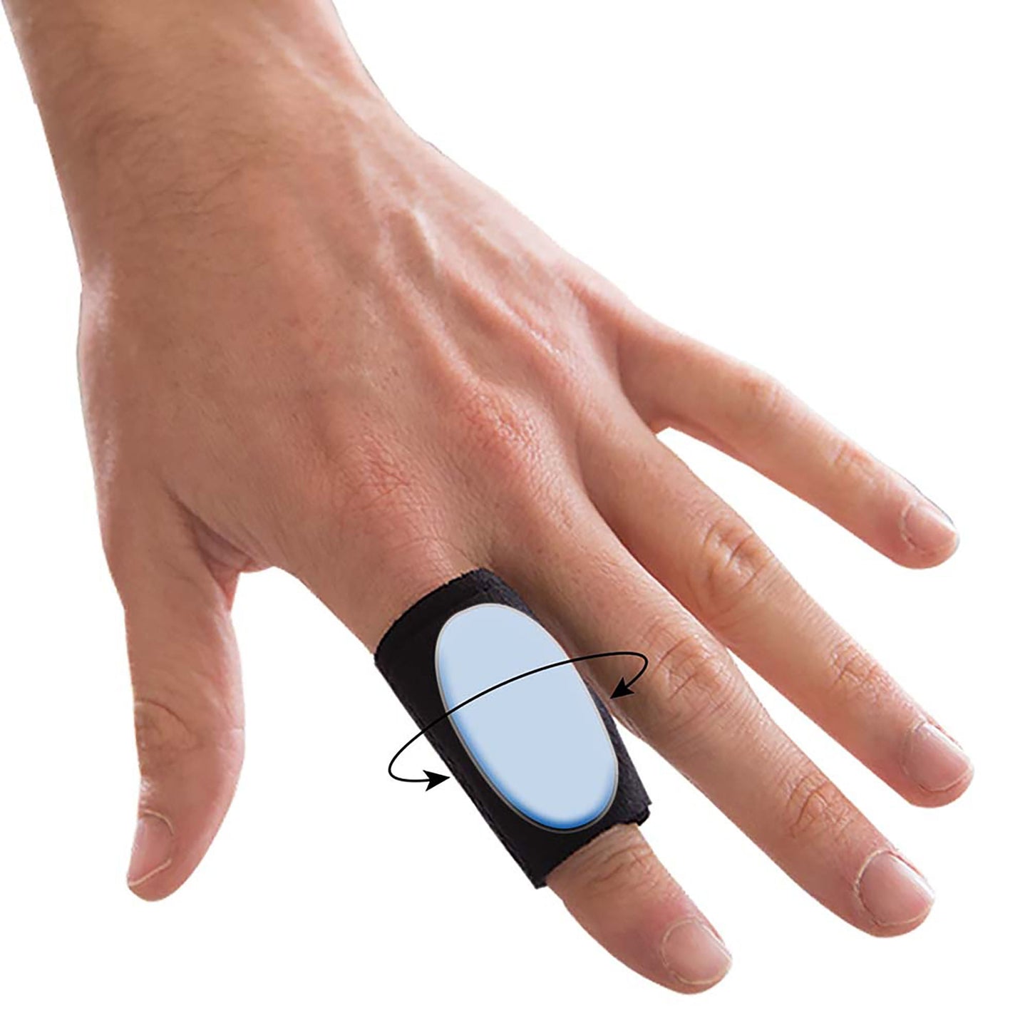 SLEEVE, FINGER POLAR ICE COMPRSN UNIV BLK (2/PK)