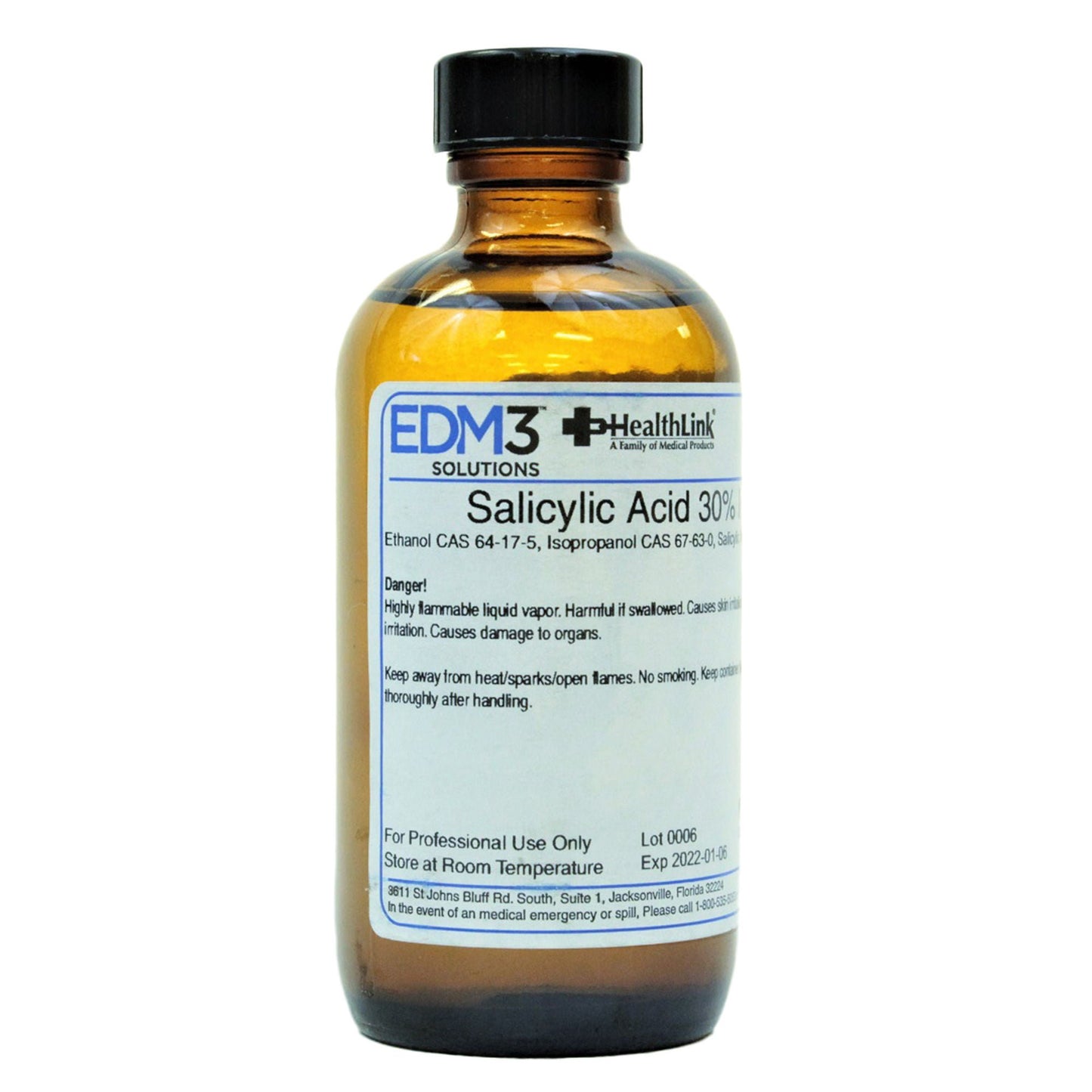 STAIN, SALICYLIC ACID 30% 4OZ BICINF