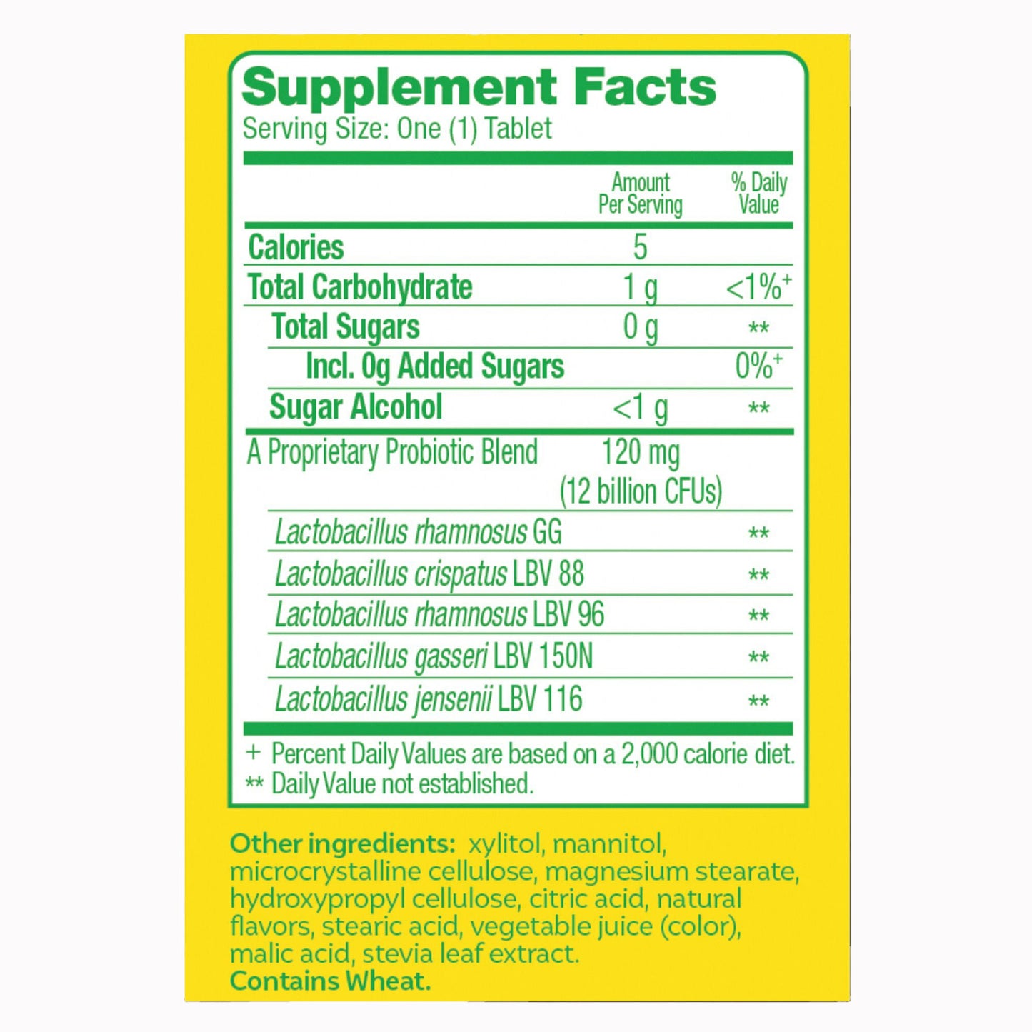 SUPPLEMENT, TAB CHEW CULTURELLE WMN PROBIOTIC (30/BX 24BX/CS