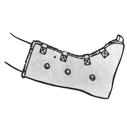 BOOT, SOFT VELCRO WASHABLE 8005