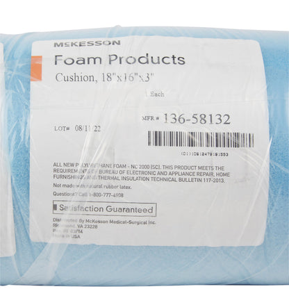 CUSHION, WHEELCHAIR 18X16X3" (18/CS)
