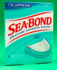 ADHESIVE, DENTURE SEA BOND UPPER (15/BX)