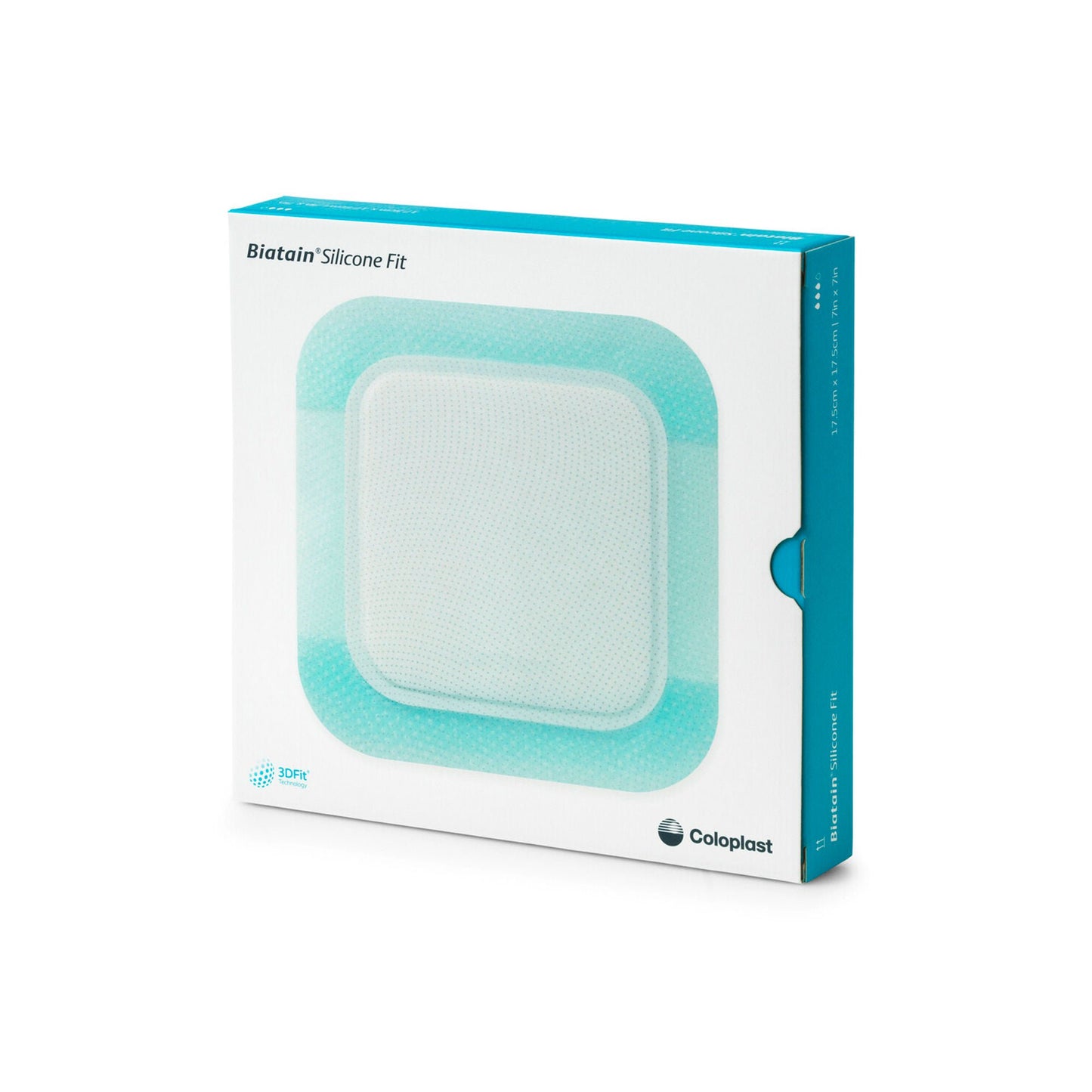 DRESSING, FOAM SILICONE FIT BIATAIN 7X7" (5/BX)