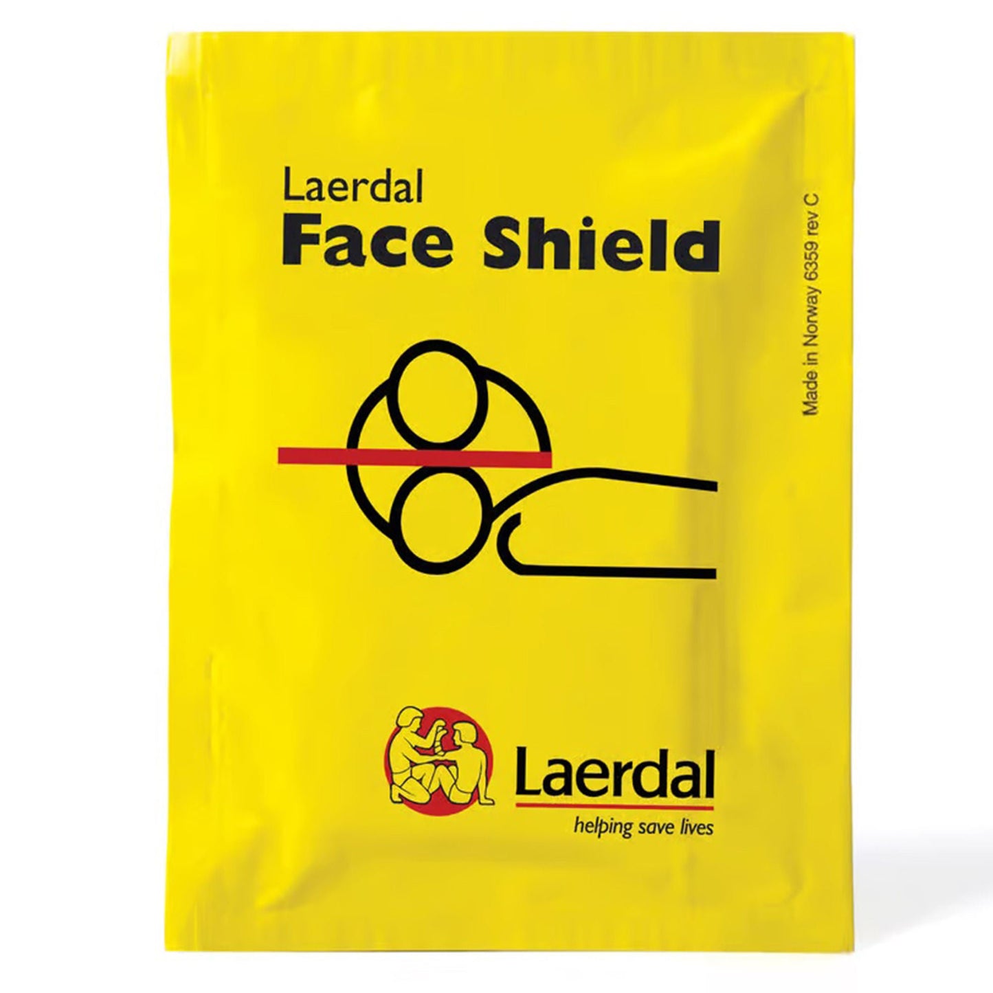 SHIELD, FACE RESUSCITATION (10/PK 5PK/BX)