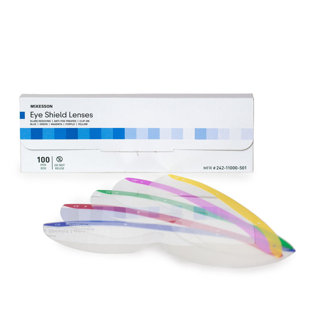 SHIELD, EYE REPLCMNT LENS (100EA/BX 5BX/CS)