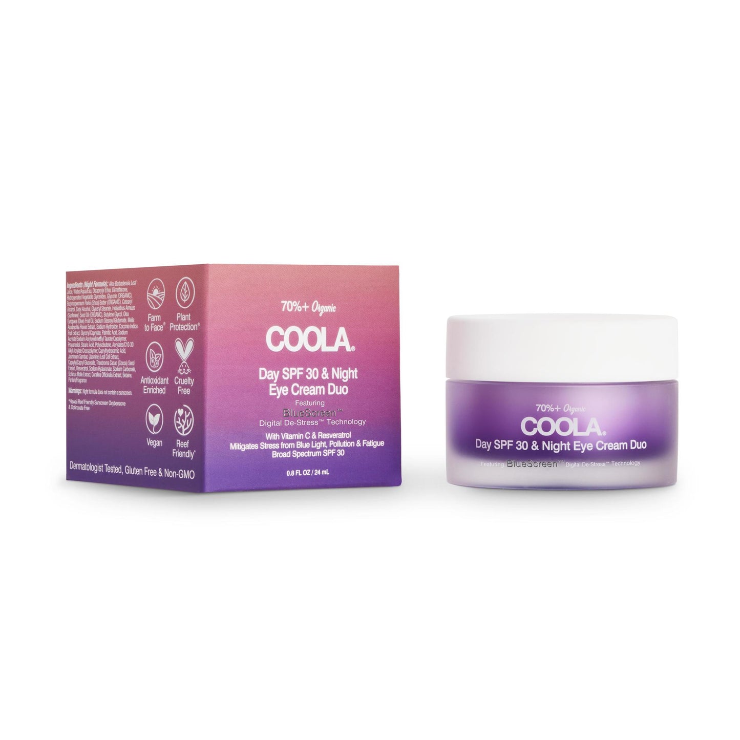 CREAM, EYE NIGHT/DAY DUO SPF300.8OZ (24/CS)