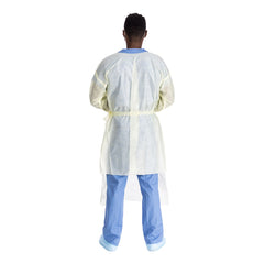 GOWN, ISOLATION AAMI LV2 TRI-LAYER YLW 2XLG (10/BG 10BG/CS)