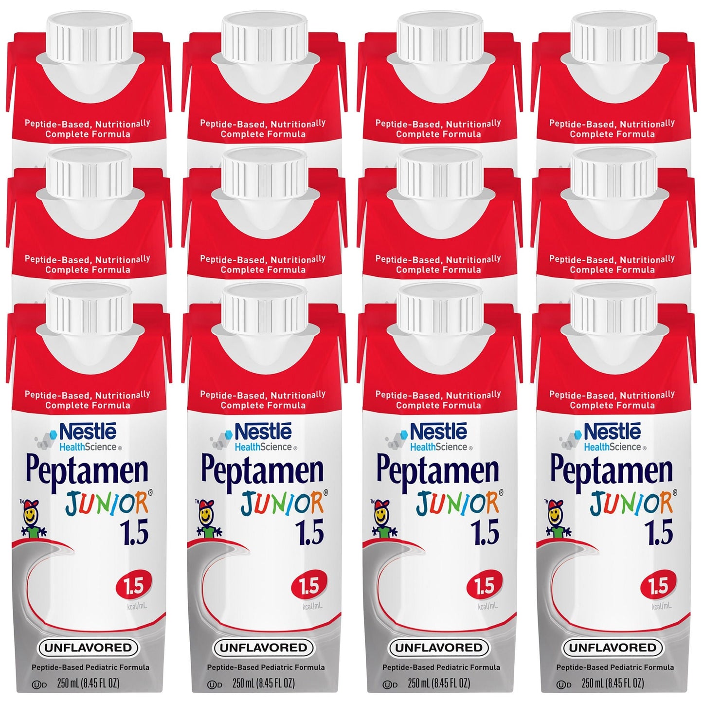 PEPTAMEN JR 1.5, UNFLV 250ML (24/CS) EC