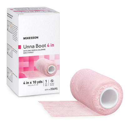 UNNA BOOT, W/CALAMINE 4" (1/BX12BX/CS)