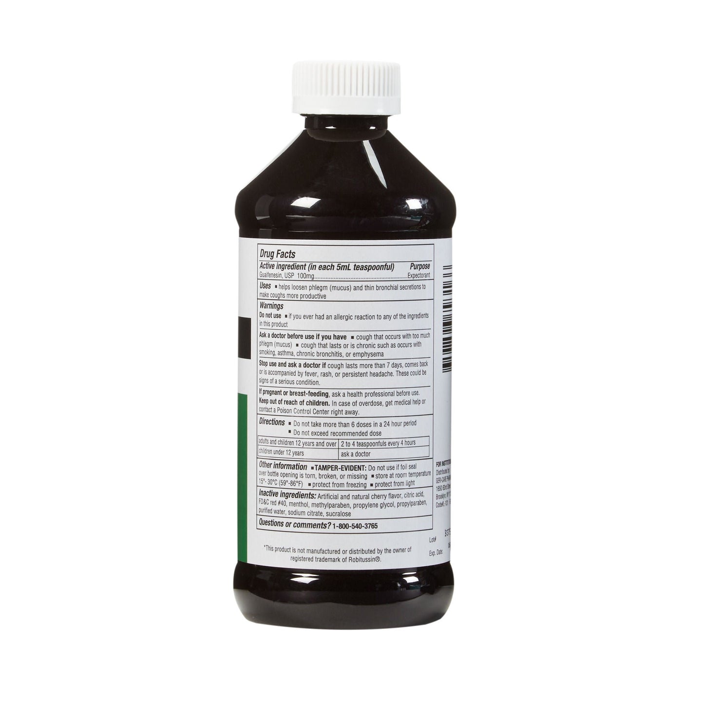 GERI-TUSSIN, LIQ 16OZ (12/CS)