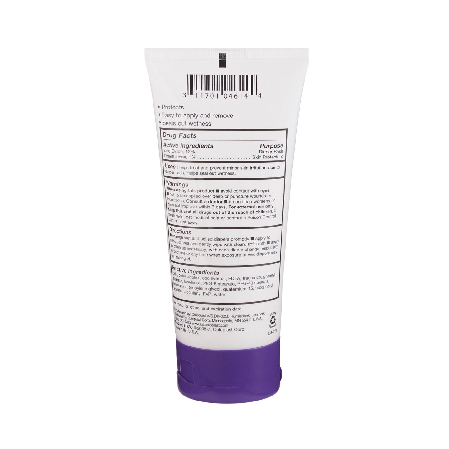 CREAM, BARRIER BAZA PRO 5OZ TU(12/CS) COLPLT