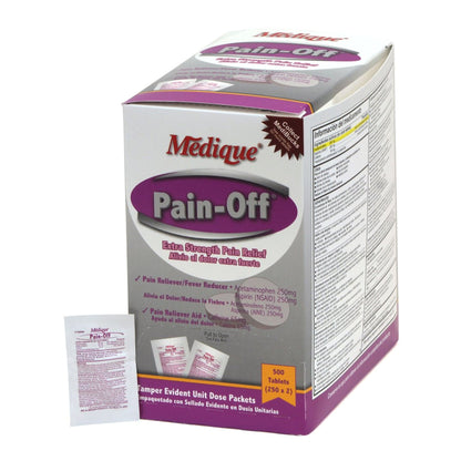PAIN OFF, TAB 2X250 (500/BX)