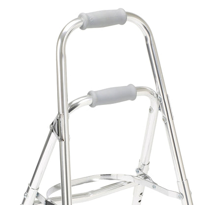 WALKER, ALUM FOLDING ADLT 29 1/2"X37"